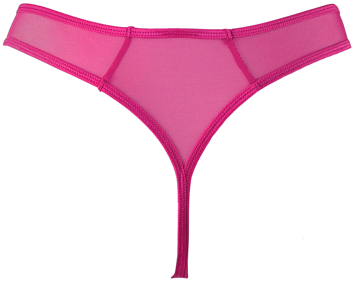 Axami 10258 Embroidery Thong Panty Brillance Pink Shimmer