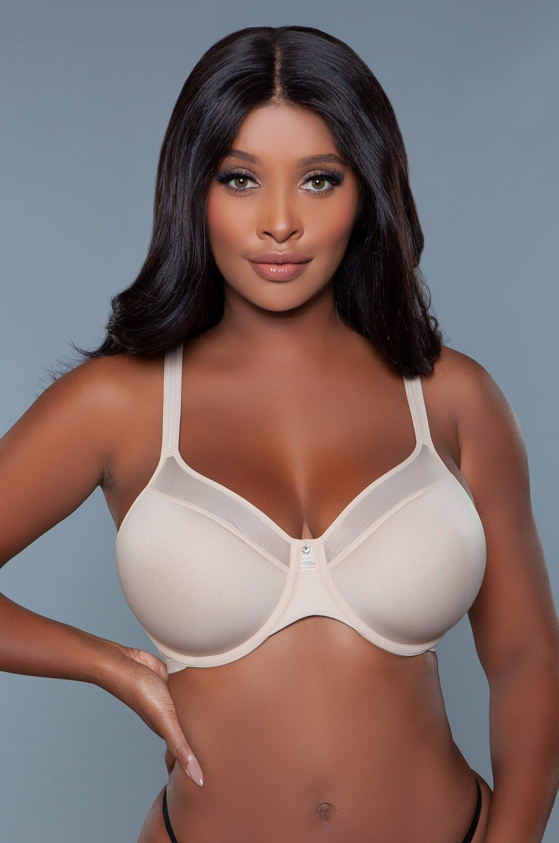 Be Wicked Seamless Kristy Full Coverage Bra Nude