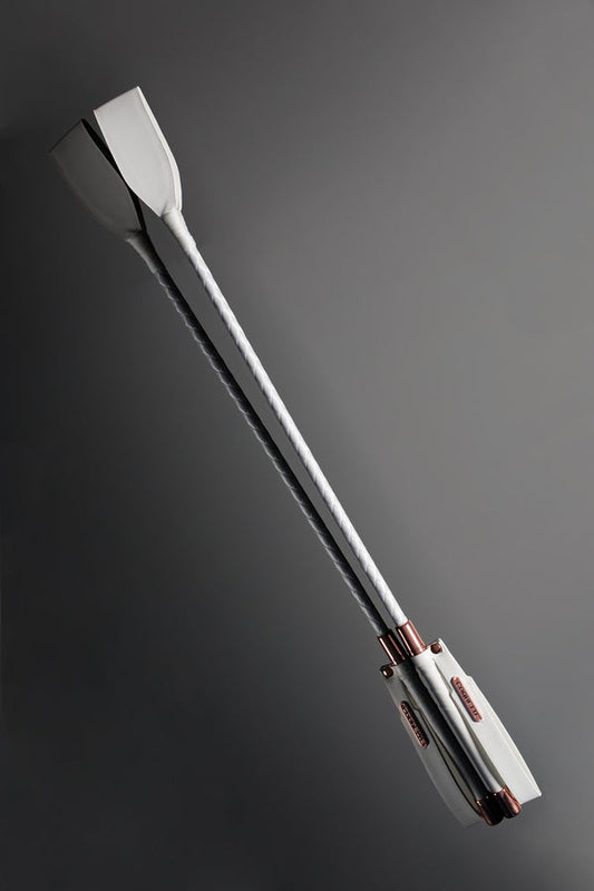 Coquette Pleasure Collection Matte Finish Crop White/Rose Gold-Rebel Romance
