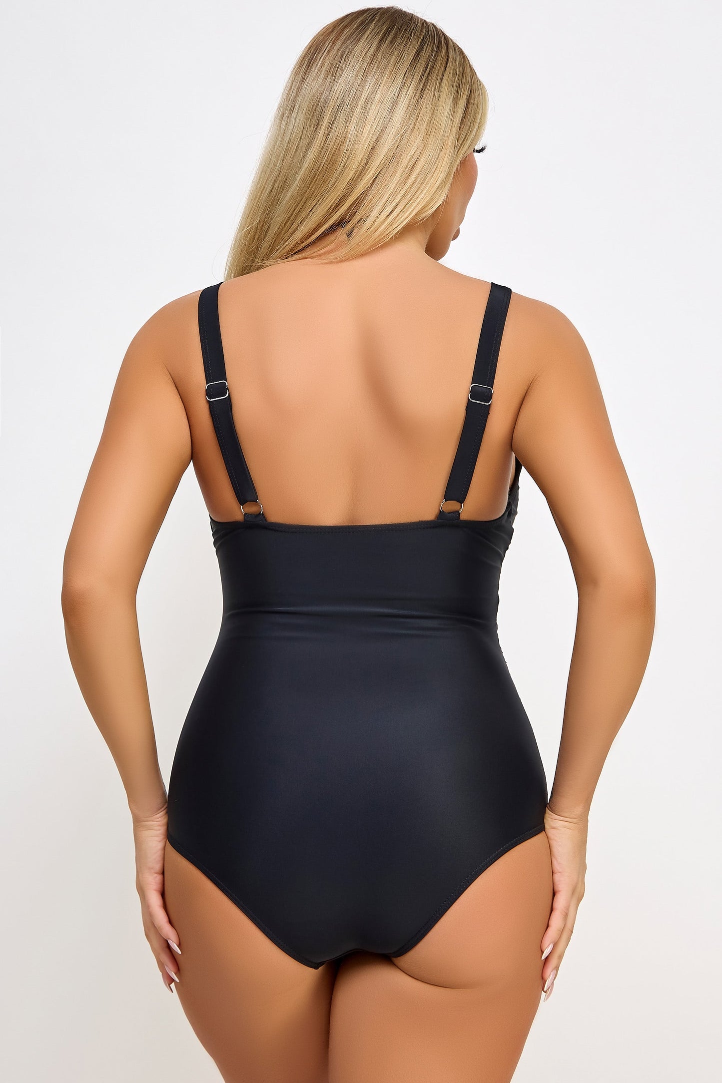 BeWicked Swimwear Jacky Effortless Elegance Swimsuit Tummy Control Black