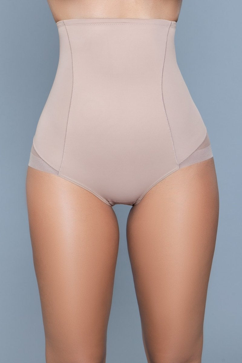 Be Wicked Queen Peachy Soft Shapewear Brief Nude