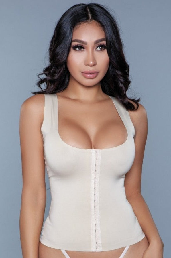 Be Wicked Miraculous Shapewear Top Nude