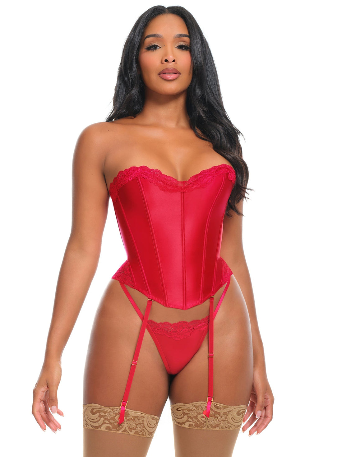 Oh la la Cheri Queen Marilyn Boned Bustier