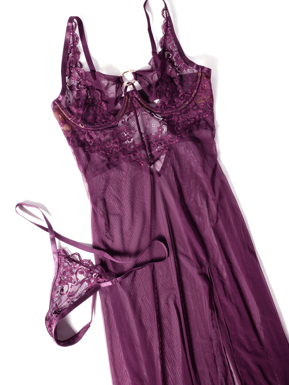 Antonella Long Gown Babydoll