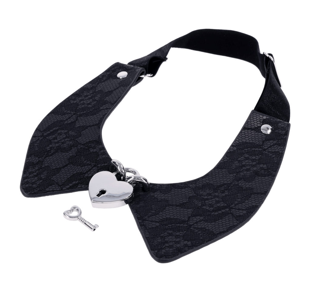 Sex & Mischief Heartbound Lace Day Collar