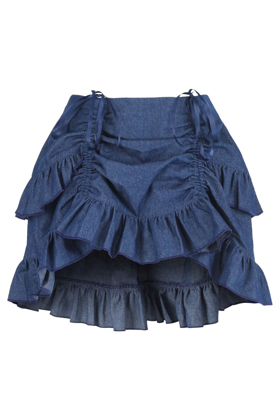 Daisy Corsets Lavish 2 PC Mint Green Brocade Corset & Denim Skirt Set