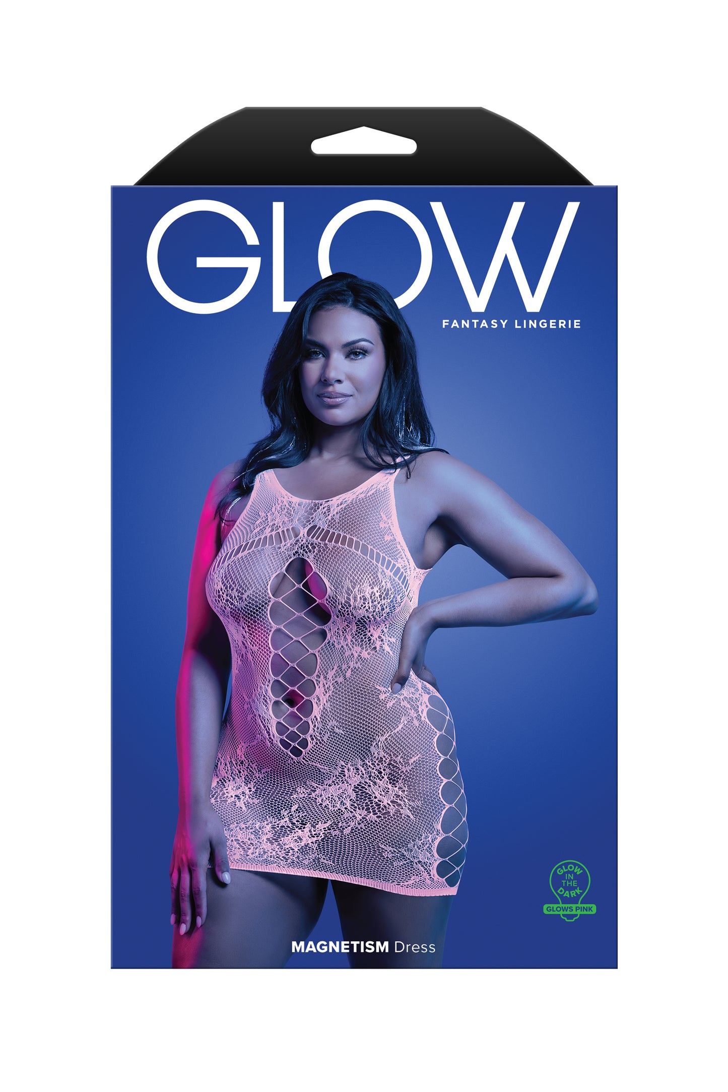Fantasy Glow Black Light Magnetism Dress Queen