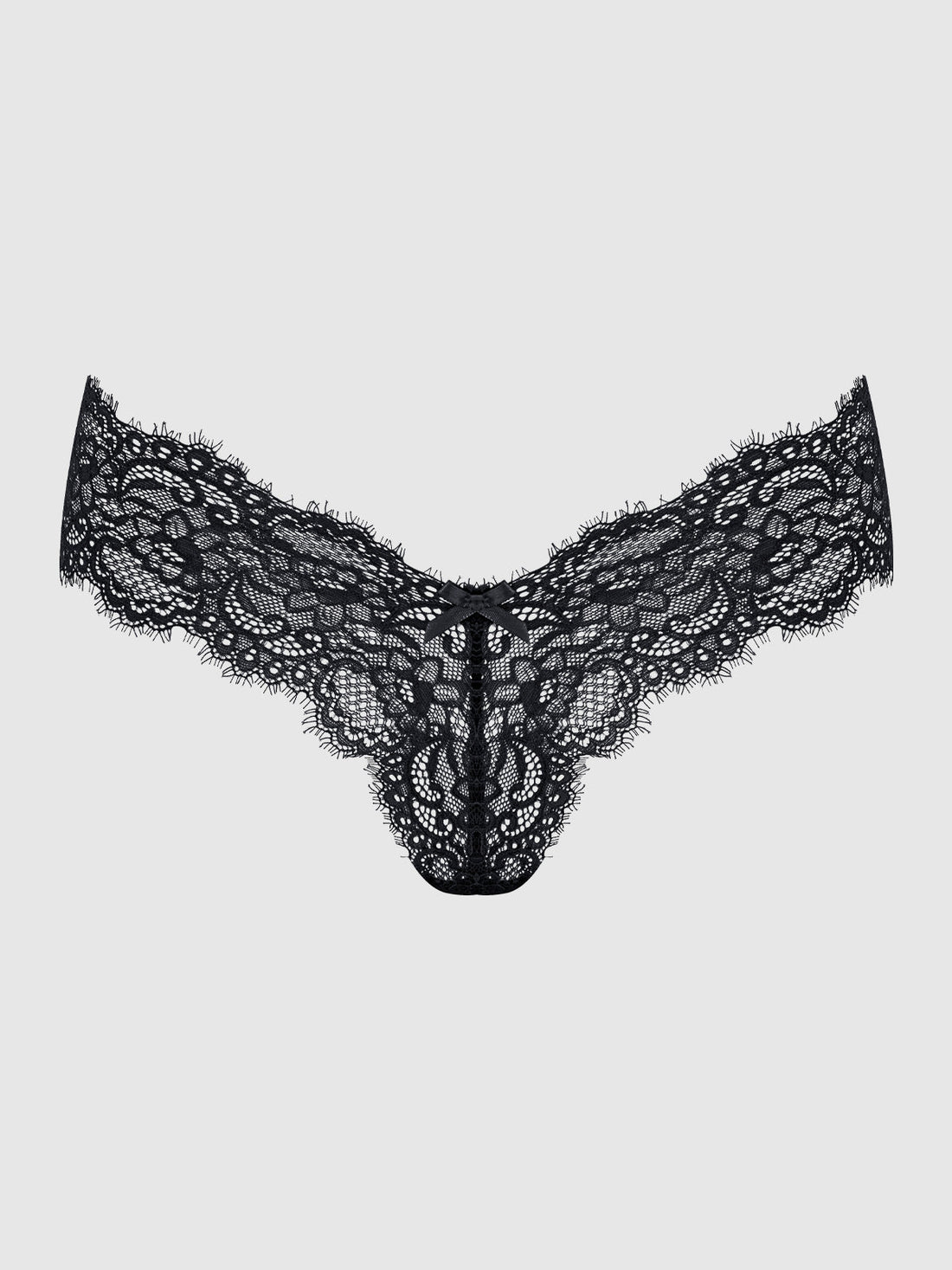 House of Desire Lana Lace V-thong Black