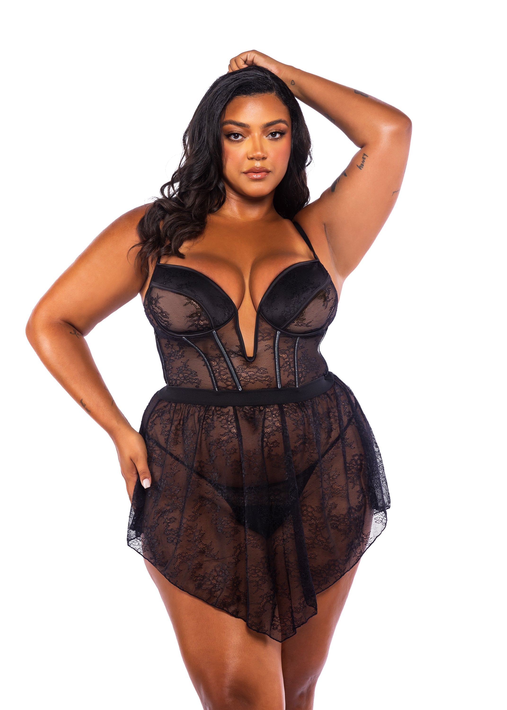 Paradise Dream Babydoll 2-Piece Set Roma Confidential
