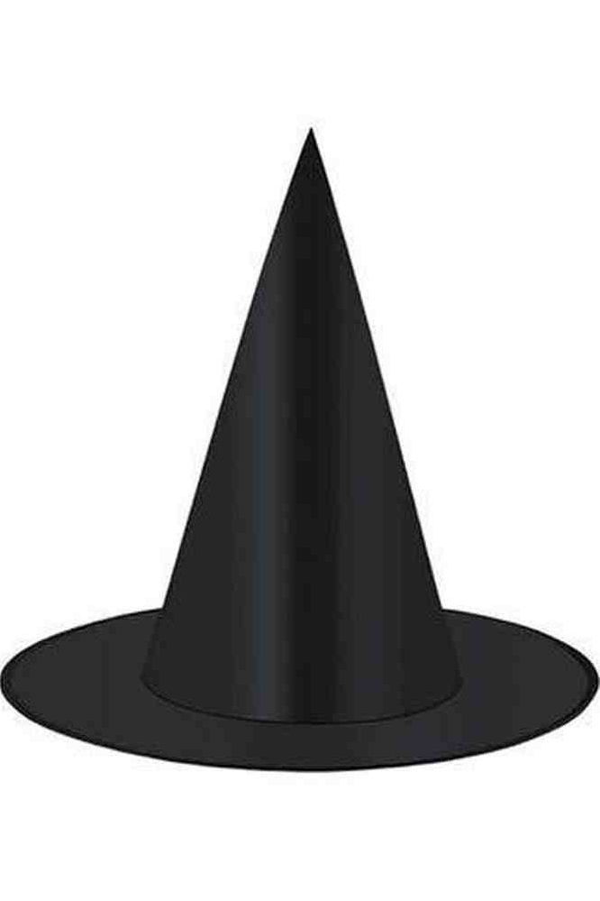 Daisy Corsets Plain Black Witch Hat
