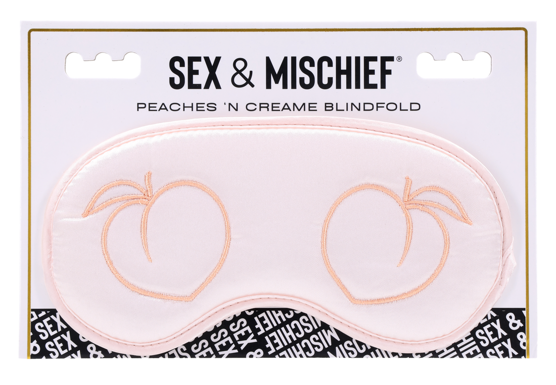 Sex & Mischief Peaches 'n CreaMe Blindfold
