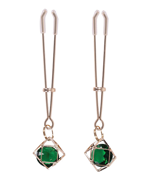 Sex & Mischief Indica Crystal Nipple Clips