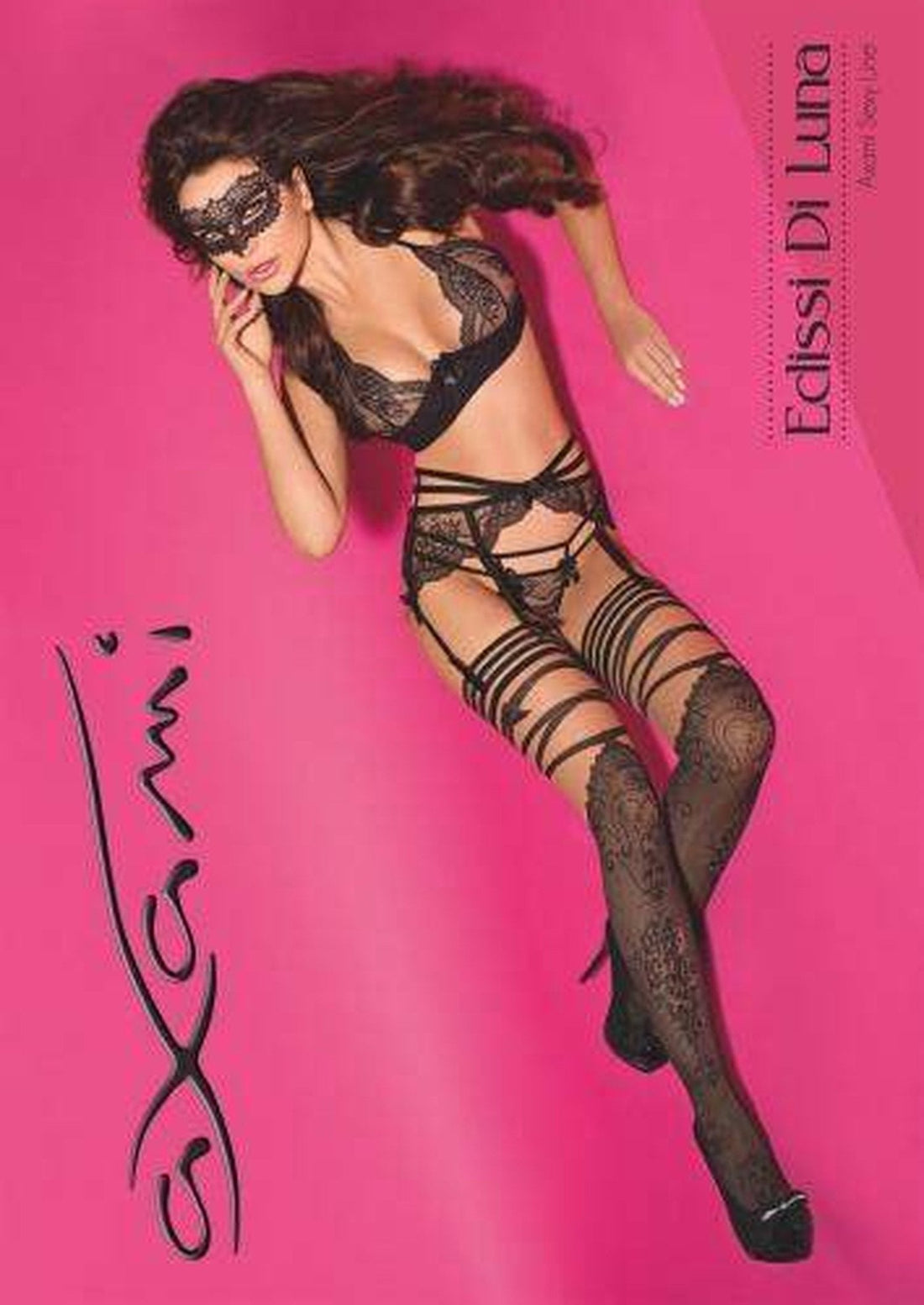 Axami Eclissi Di Luna Sexy Lingerie Catalog Model Monika Pietrasinska-Rebel Romance