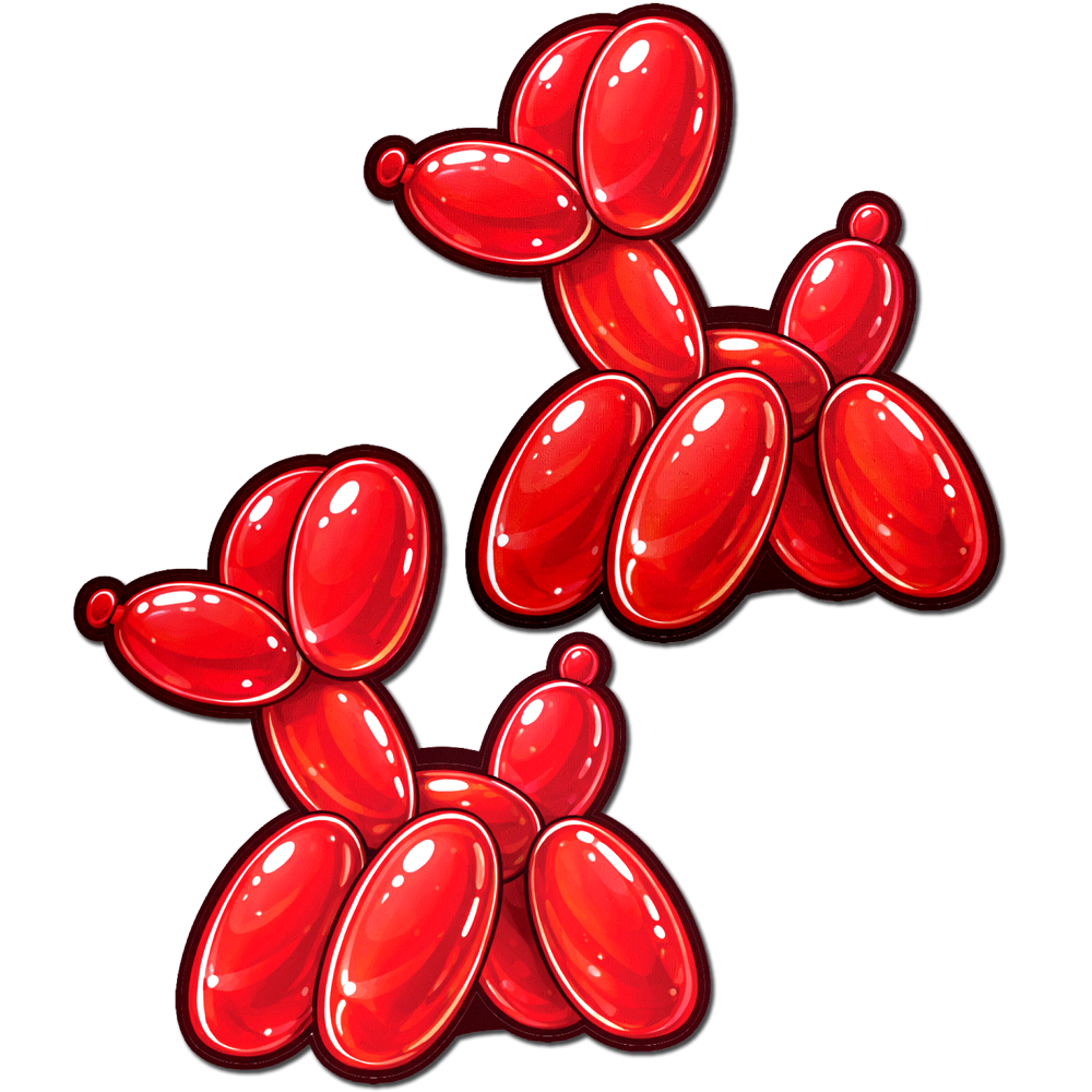 Pastease Balloon Animal - Red