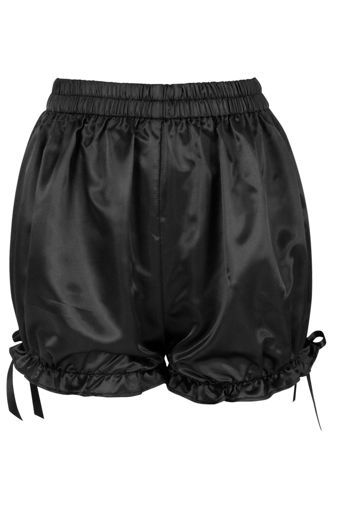 Daisy Corsets Black Satin Bloomers