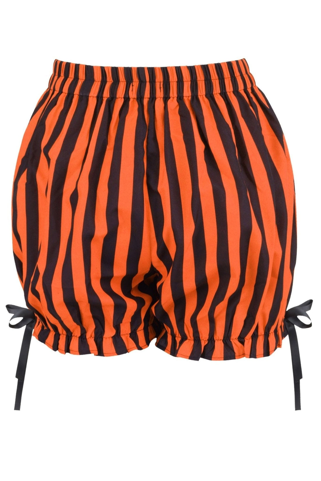 Daisy Corsets Black/Orange Striped Bloomers