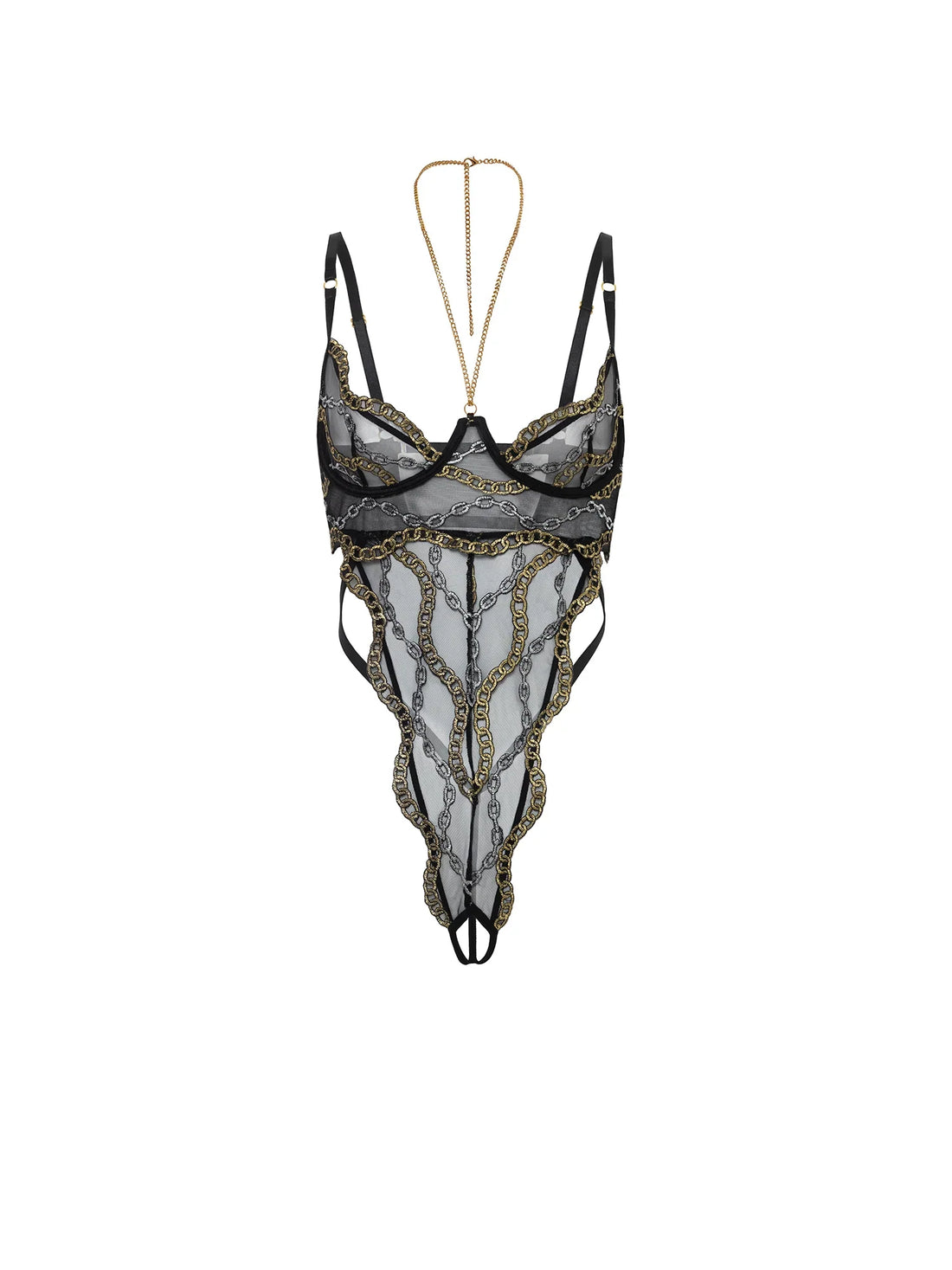 Oh la la Cheri Cely Open Cup Crotchless Teddy
