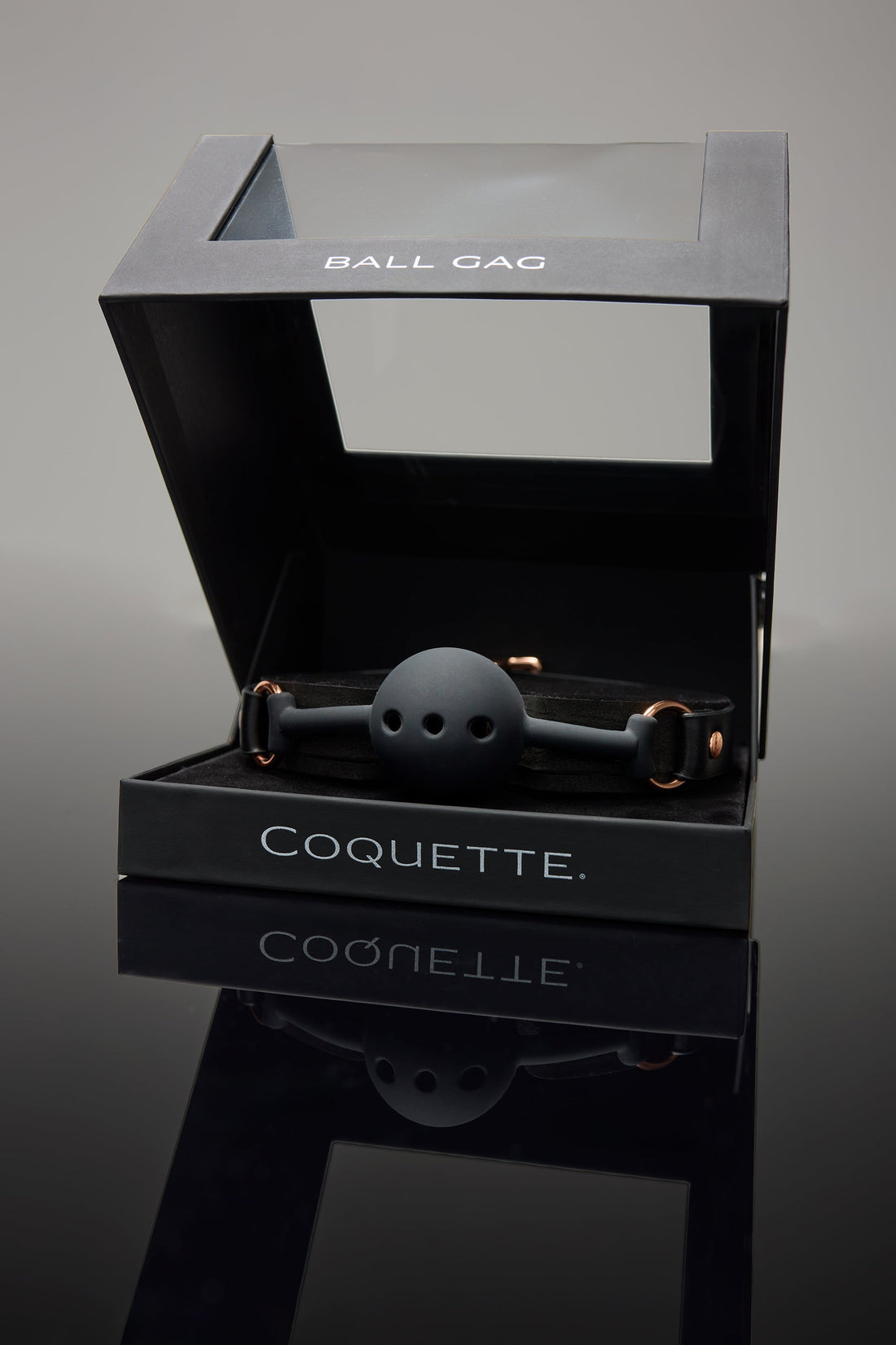 Coquette Pleasure Collection Ball Face Piece Accessory - Rose Gold-Rebel Romance
