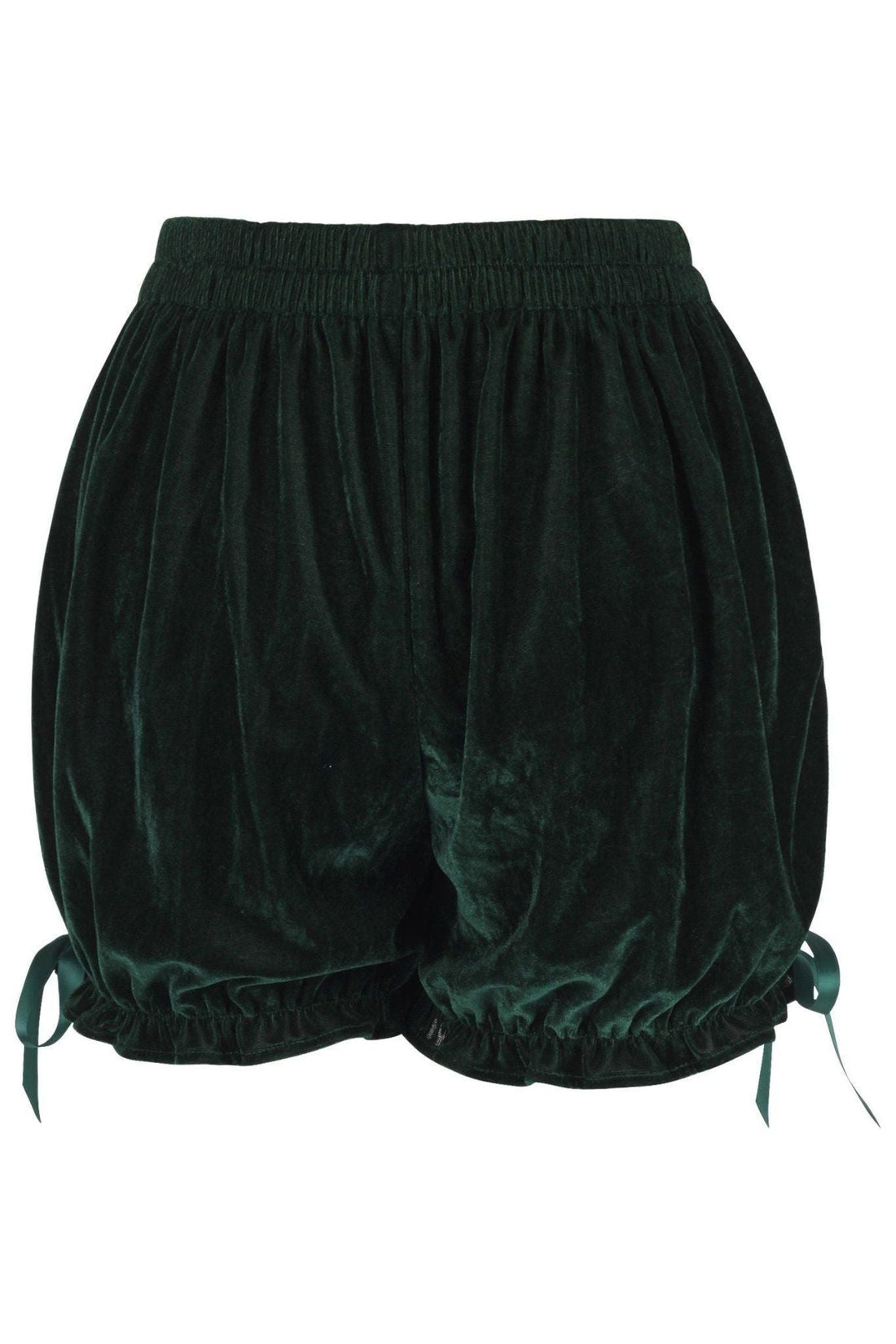 Daisy Corsets Dark Green Velvet Bloomers