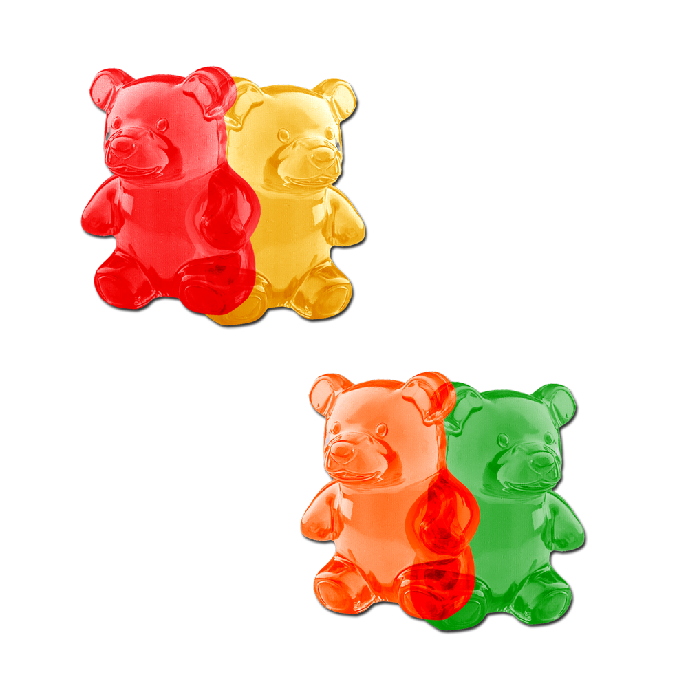 Pastease Gummy Bears - Multi-Color