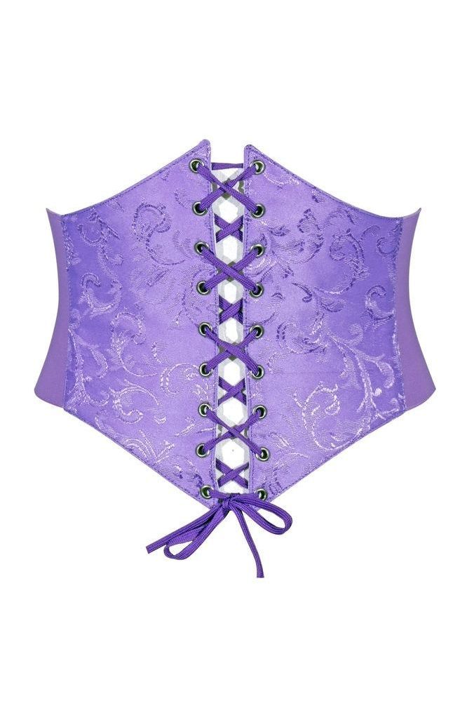 Daisy Corsets Lavish Lavender Brocade Corset Belt Cincher