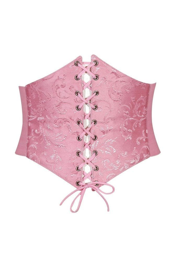 Daisy Corsets Lavish Lt Pink Brocade Corset Belt Cincher