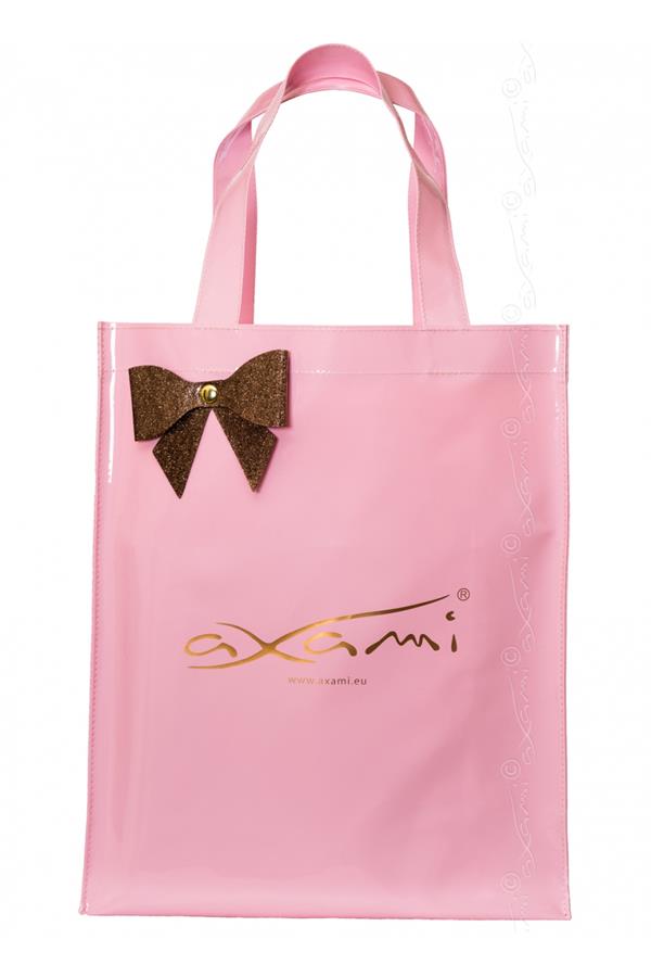 Axami Logo Tote Bag Pink