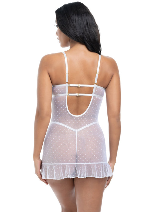 Oh la la Cheri Portia Open Cups Shelf Babydoll Set