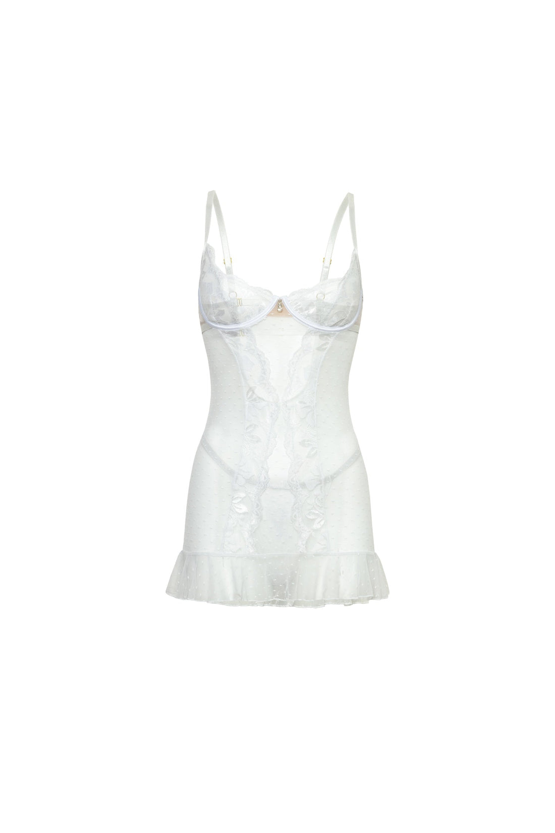 Oh la la Cheri Portia Open Cups Shelf Babydoll Set