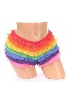 Daisy Corsets Rainbow Mesh Ruffle Panty