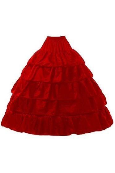 Daisy Corsets Red Hoop Skirt