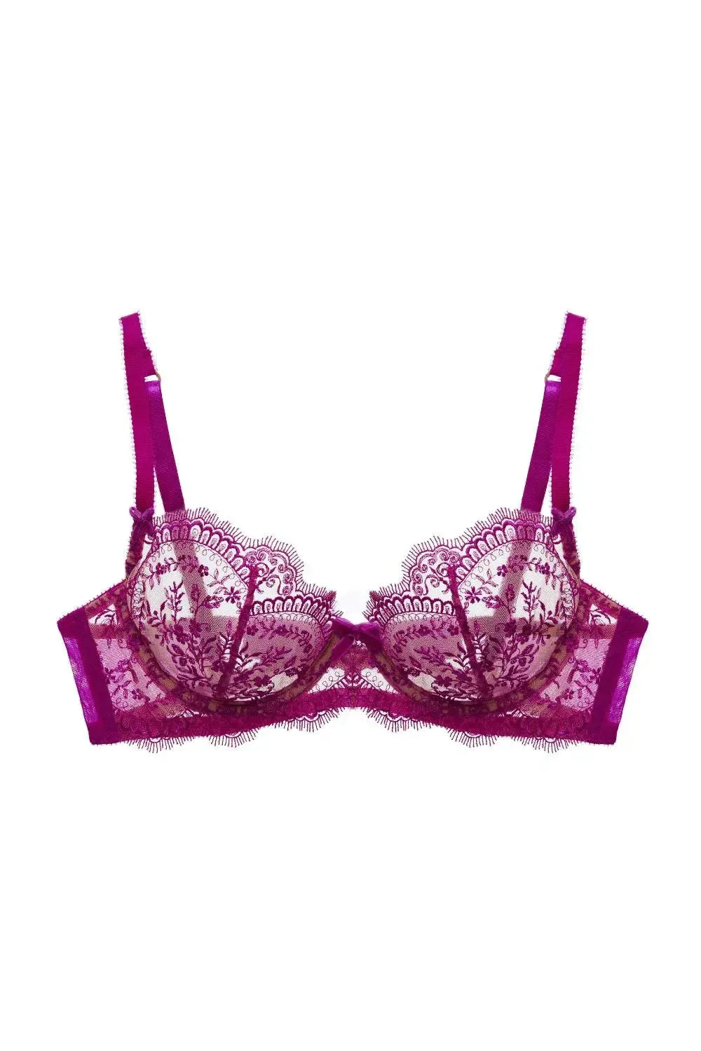 Dita Von Teese Severine Unlined Bra Rubine