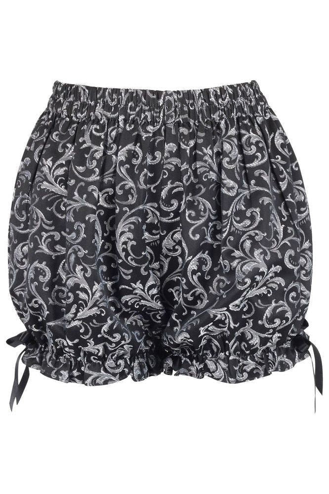 Daisy Corsets Silver/Black Brocade Bloomers