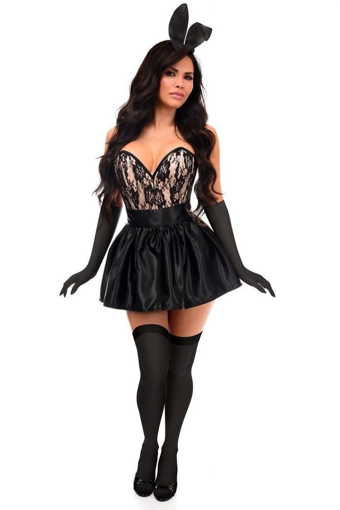 Daisy Corsets Top Drawer 5 PC Elegant Bunny Corset Costume