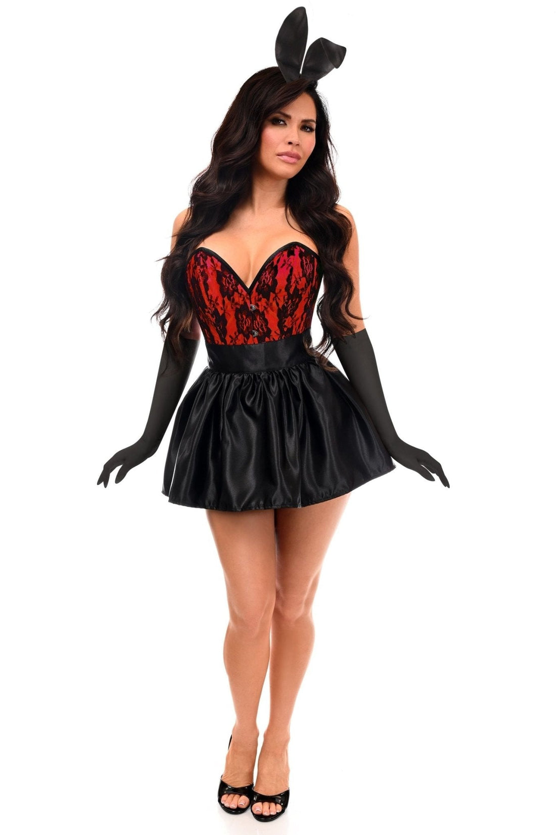 Daisy Corsets Top Drawer 5 PC Premium Boudoir Bunny Corset Costume