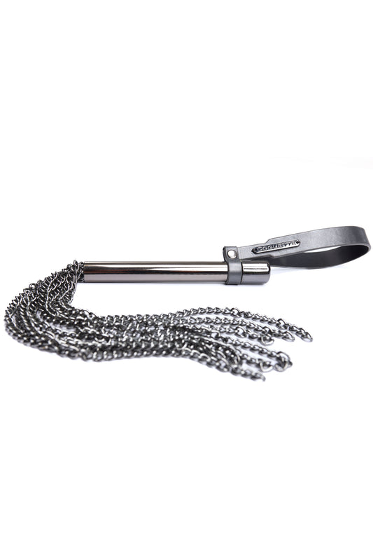 Coquette Pleasure Gunmetal Chain Mini Whip Accessory