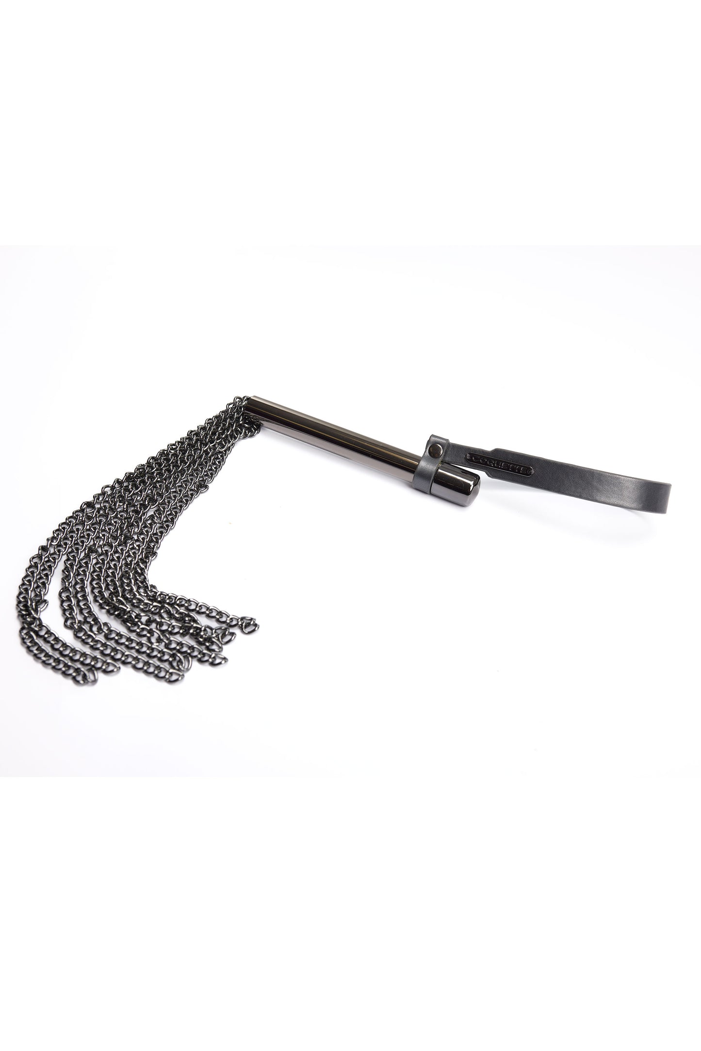 Coquette Pleasure Gunmetal Chain Mini Whip Accessory