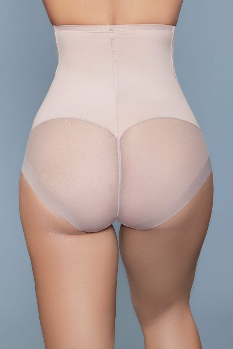 BeWicked Peachy Soft Shapewear Brief High Waist Beige
