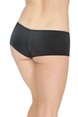 Coquette Queen So Sleek Booty Shorts Black