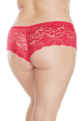 Coquette Queen Brief Encounter Booty Shorts Red