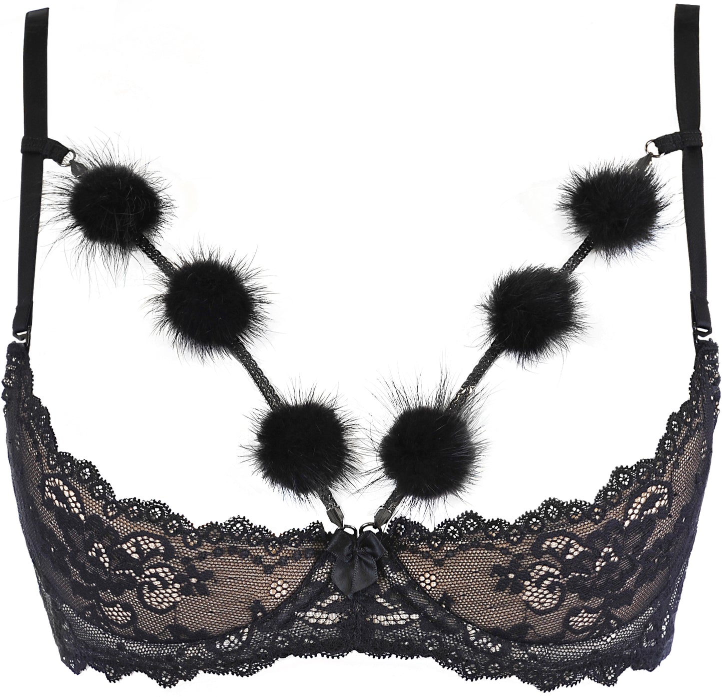 Axami 10411 Peekaboo Open Cups Shelf Bra Valley of Sensations