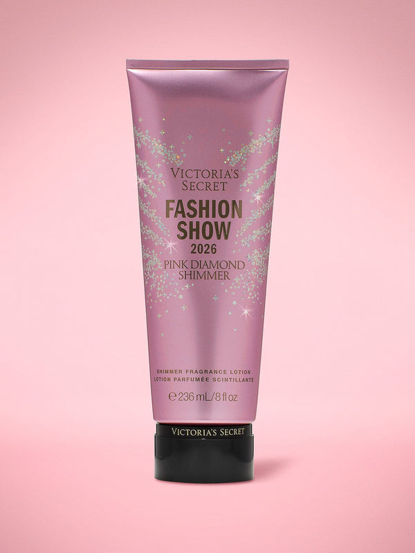 Victoria's Secret Fashion Show Shimmer Fragrance Lotion Pink Diamond Shimmer 8 oz