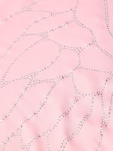 Victoria's Secret Fashion Show 2026 Crystal Angel Wings Satin Wide-Sleeve Robe Pretty Blossom