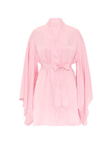 Victoria's Secret Fashion Show 2026 Crystal Angel Wings Satin Wide-Sleeve Robe Pretty Blossom