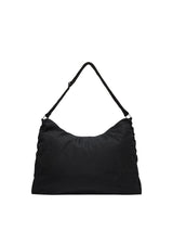 Victoria's Secret Fashion Show 2026 Shoulder Bag Black Nylon Silver Sparkle