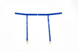 Allure Lingerie Ashley Garter & Panty Set Blue