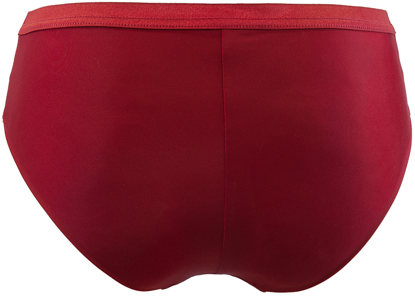 Axami 12023 Sheer Stripe Bikini Brief Deep Burgundy