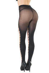 Coquette All Nighter Pantyhose Black