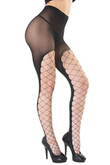 Coquette All Nighter Pantyhose Black