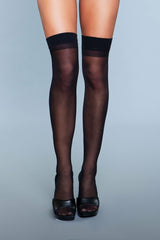 BeWicked Favorite Day Thigh Highs Black